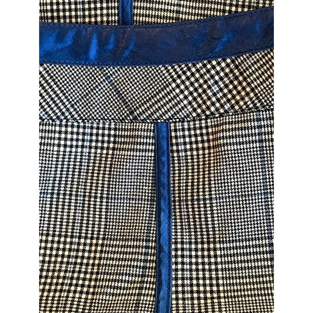 Lane Bryant Plaid A-Line Skirt Blue Trim Size 14 - Picture 10 of 11